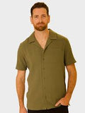 AHME SAMPS ARTICLE # 3739 Mens Short Sleeve Double Cloth Shirt