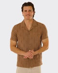 AHME SAMPS ARTICLE # 3742 Mens Self Texture Shirt